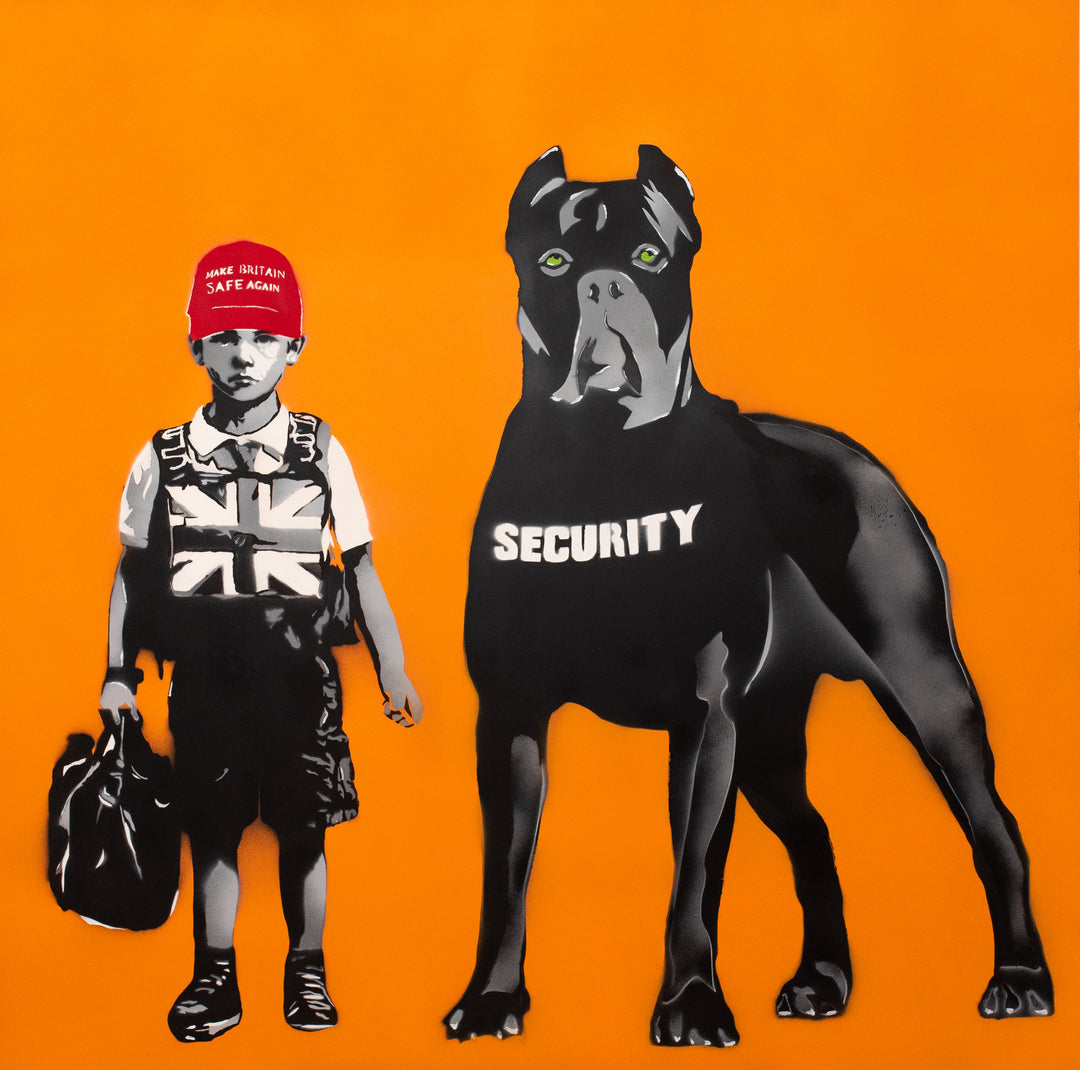 Make Britain Safe Again (Orange)