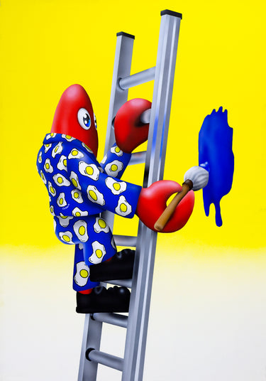 Lobster, Ladder, Painter (Yellow)